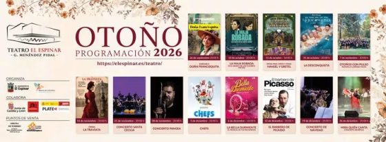 PROGRAMACIÓN TEATRO OTOÑO 2026
