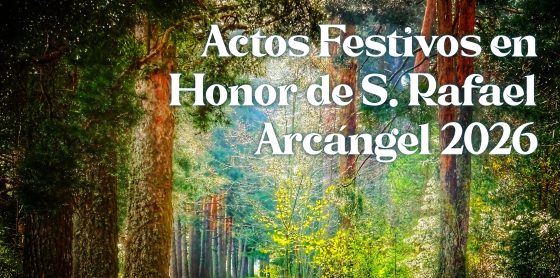 PROGRAMA OFICIAL DE FIESTAS EN HONOR A SAN RAFAEL ARCÁNGEL